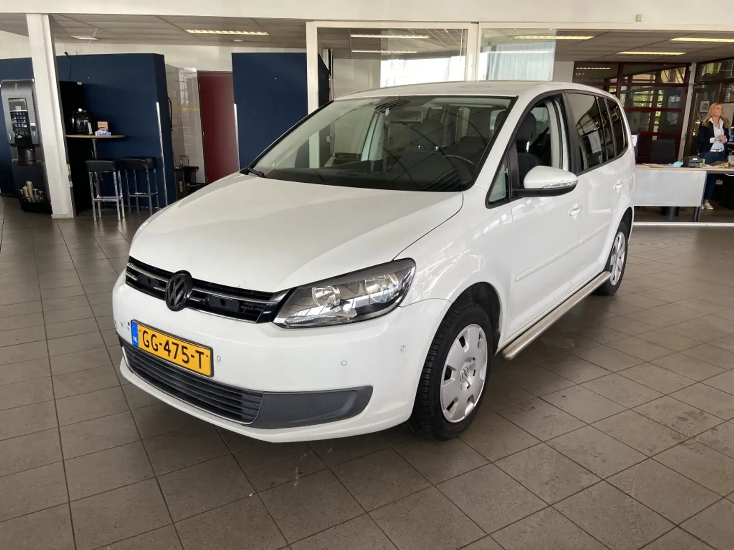 Volkswagen Touran 2.0 TDI Comfl. BlueM Wit - 1
