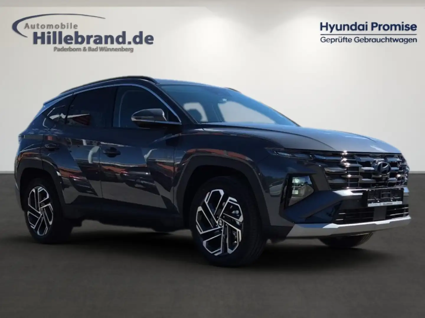 Hyundai TUCSON Prime Hybrid 2WD 1.6 T-GDI EU6e HUD Navi Leder Dig Grau - 2
