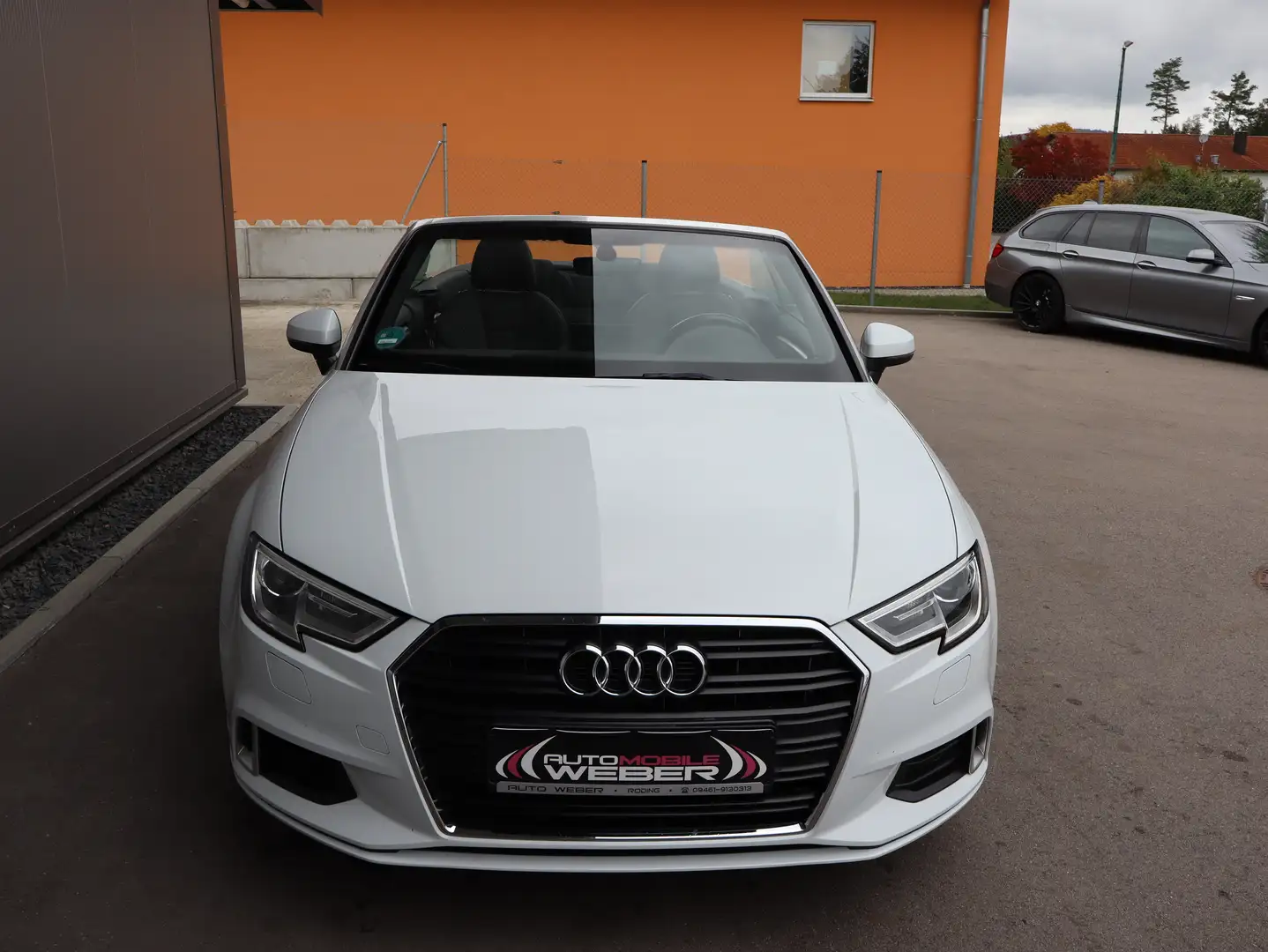 Audi A3 Cabrio 1.4 TFSI cod SPORT *NAVI*SHZ*DAB*DSP*APS* Blanc - 2