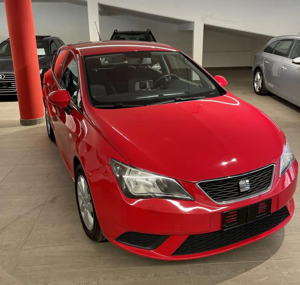 SEAT Ibiza 5p 1.2 Style 70PS/cv NEOPATENTI Rosso - 2