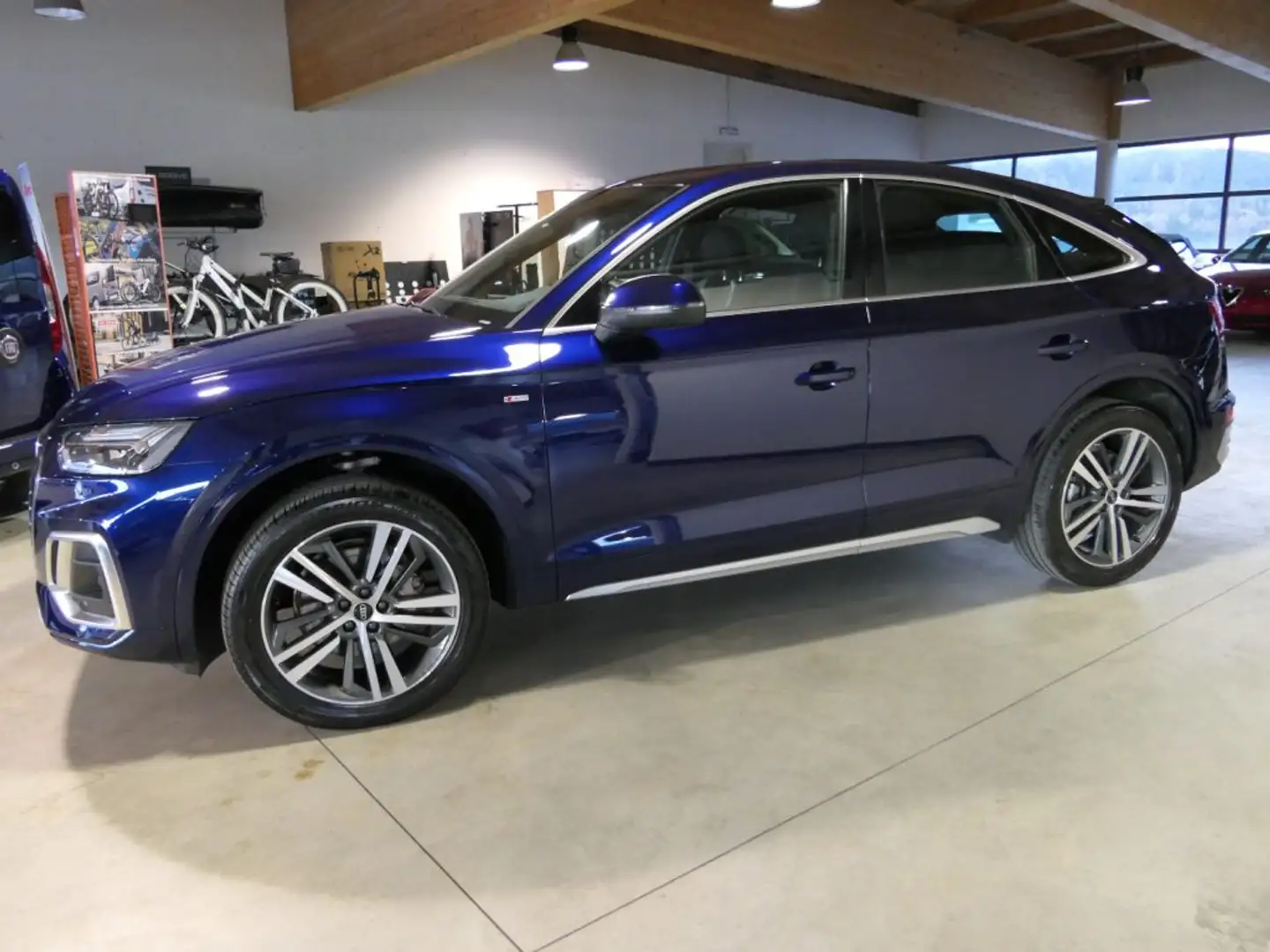 Audi Q5 SPB 40 TDI quattro S tronic S line plus Blu/Azzurro - 2