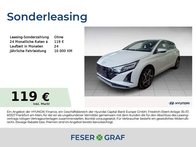 Hyundai i20 PRIME NAVI LED SHZ LHZ CARPLAY KAMERA