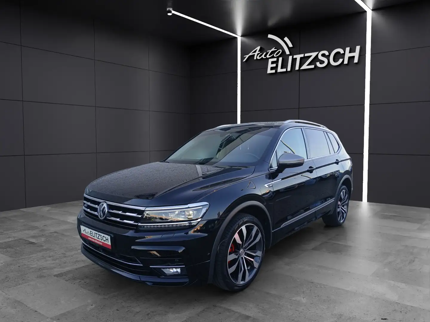 Volkswagen Tiguan Allspace TDI Highline DSG 4M R-Line LED AHK Navi HUD AID... Schwarz - 2