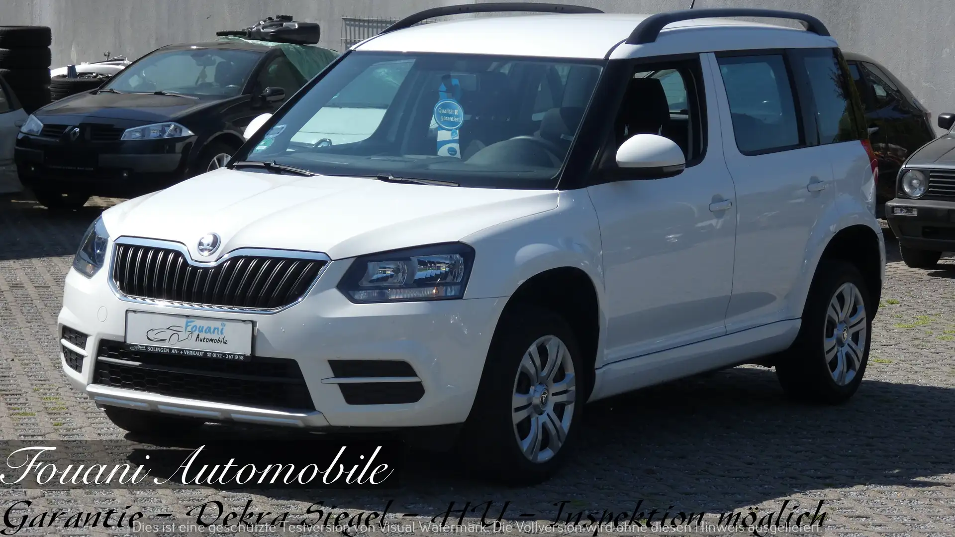 Skoda Yeti Active 12 Monate Garantie HU NEU Weiß - 1