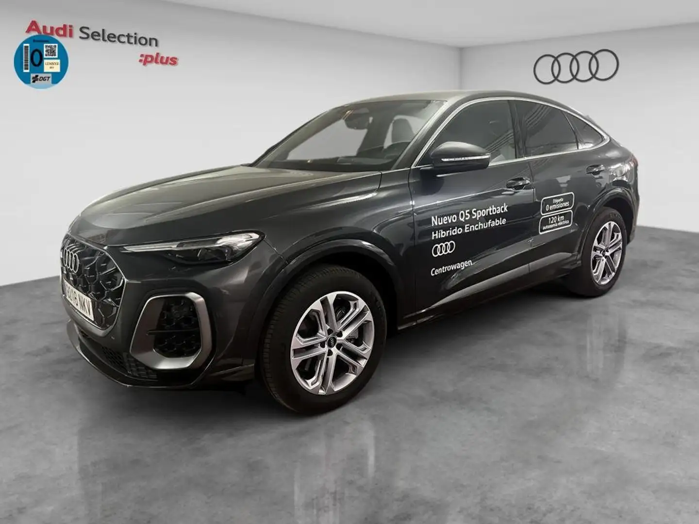 Audi Q5 Sportback e-hybrid S line quattro S tronic 220kW Gris - 1
