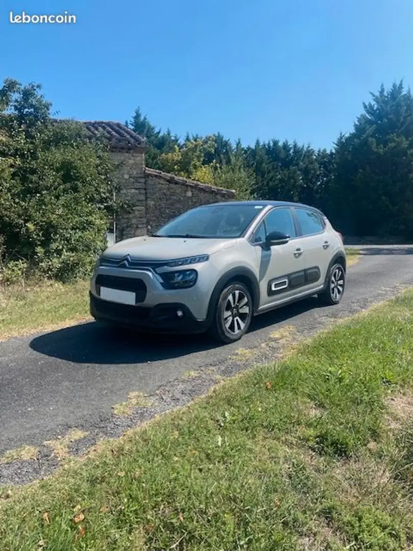 Citroen C3 v4 bhdi 100 bvm6 shine Beige - 1