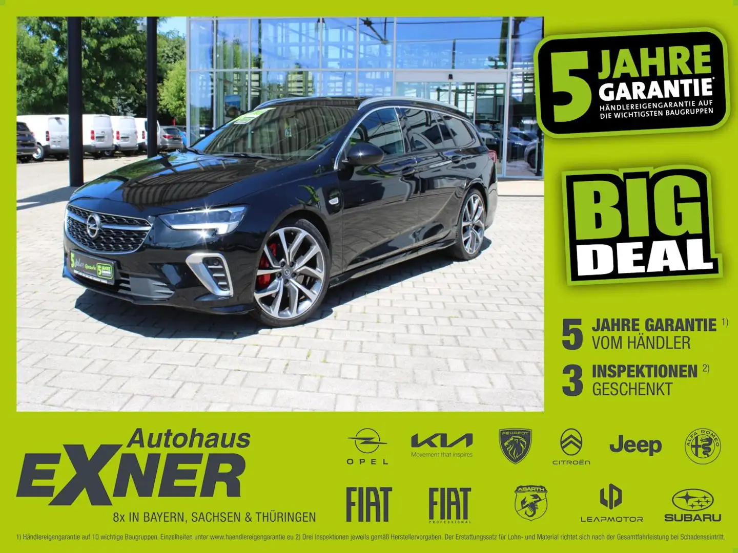 Opel Insignia B Sports Tourer 2.0 SHT 4x4 GSi Kamera. Schwarz - 1