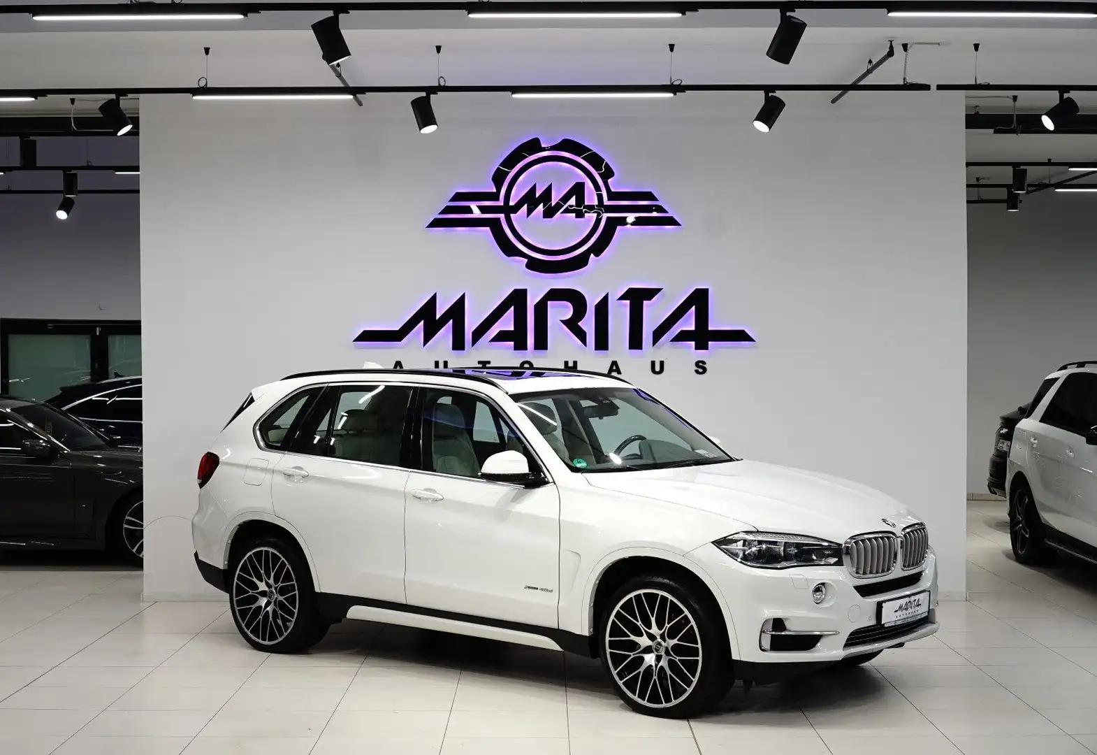 BMW X5 40d|PURE EXCELLENCE|7-SITZ|MEMO|KAMERA|PANO.| Blanc - 1