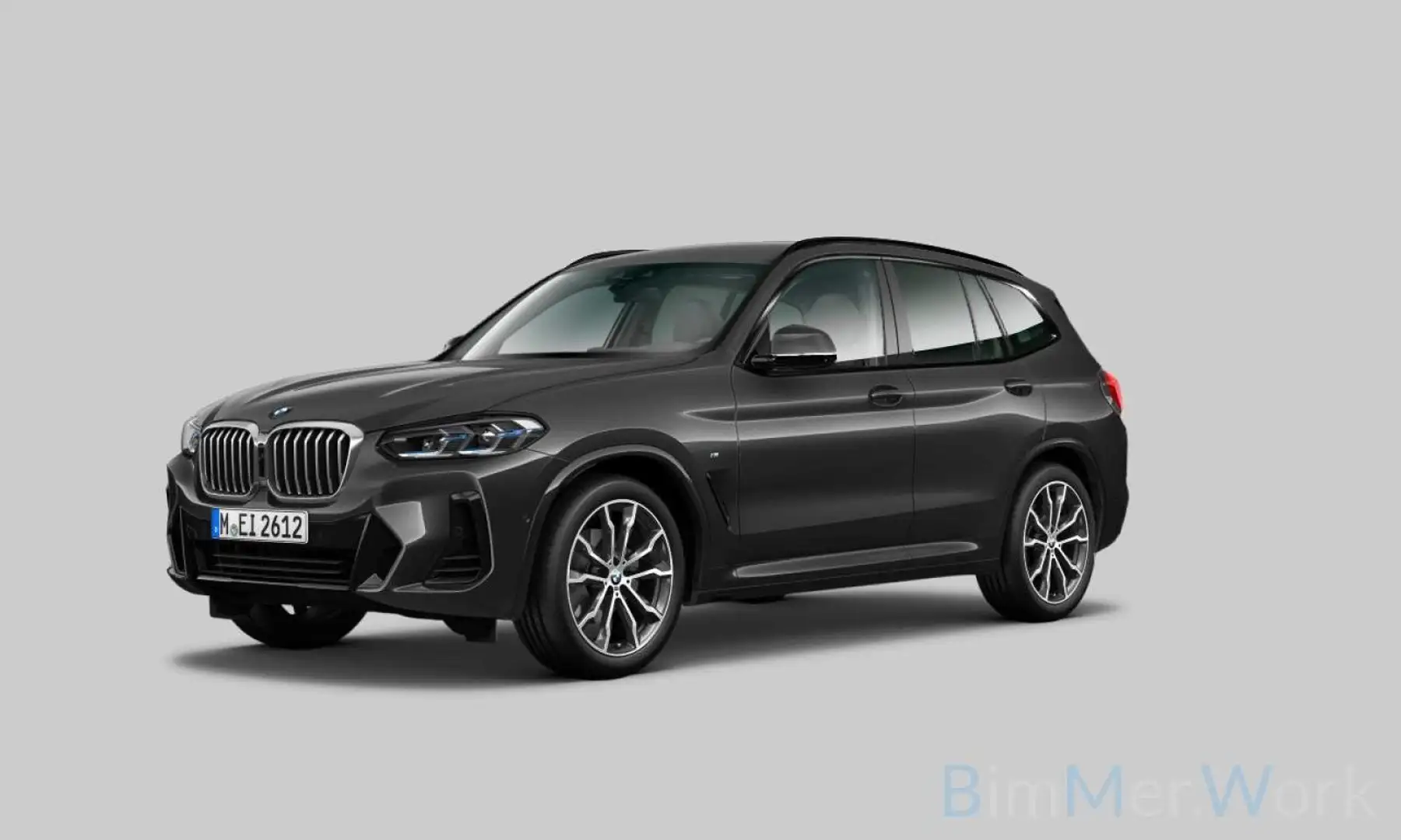 BMW X3 M Sport 360°Laser Standheizung HiFi DAB Schwarz - 1
