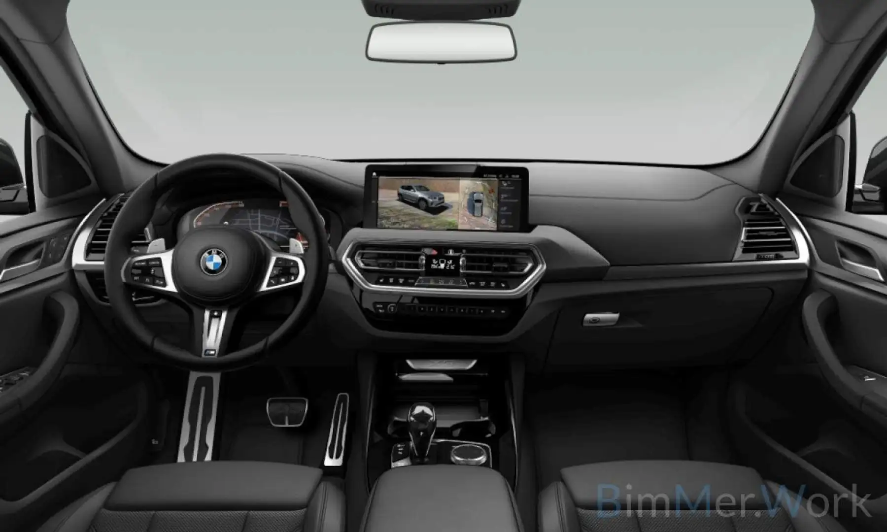 BMW X3 M Sport 360°Laser Standheizung HiFi DAB Schwarz - 2