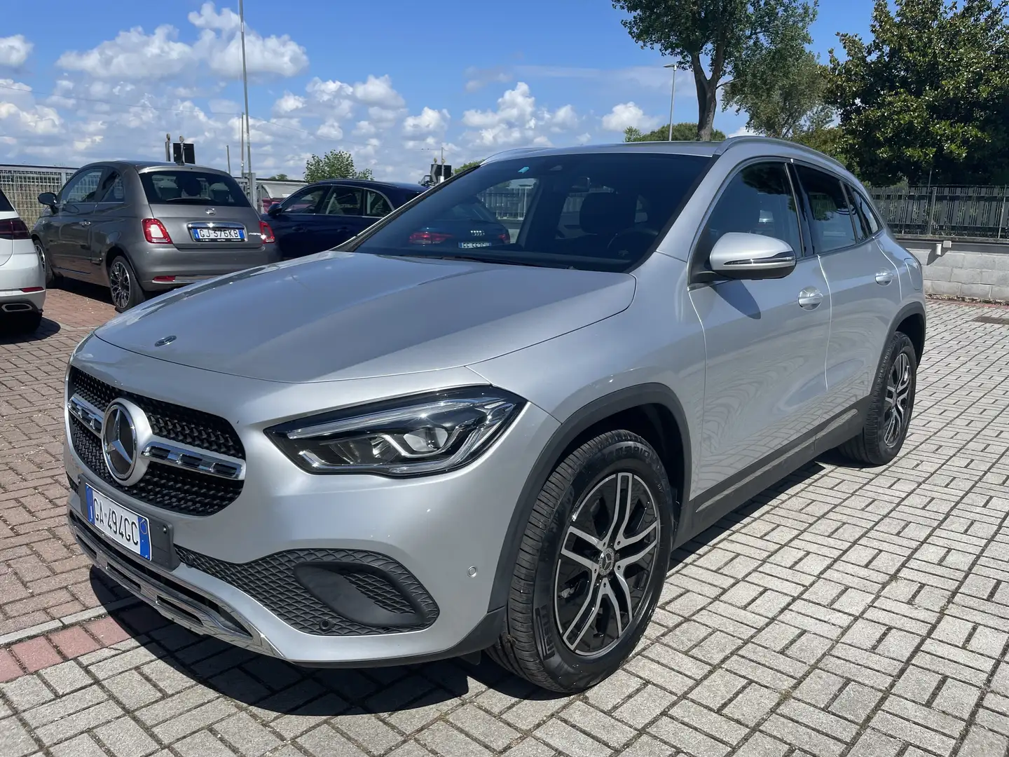 Mercedes-Benz GLA 180 GLA 180 d Sport Plus auto Zilver - 1