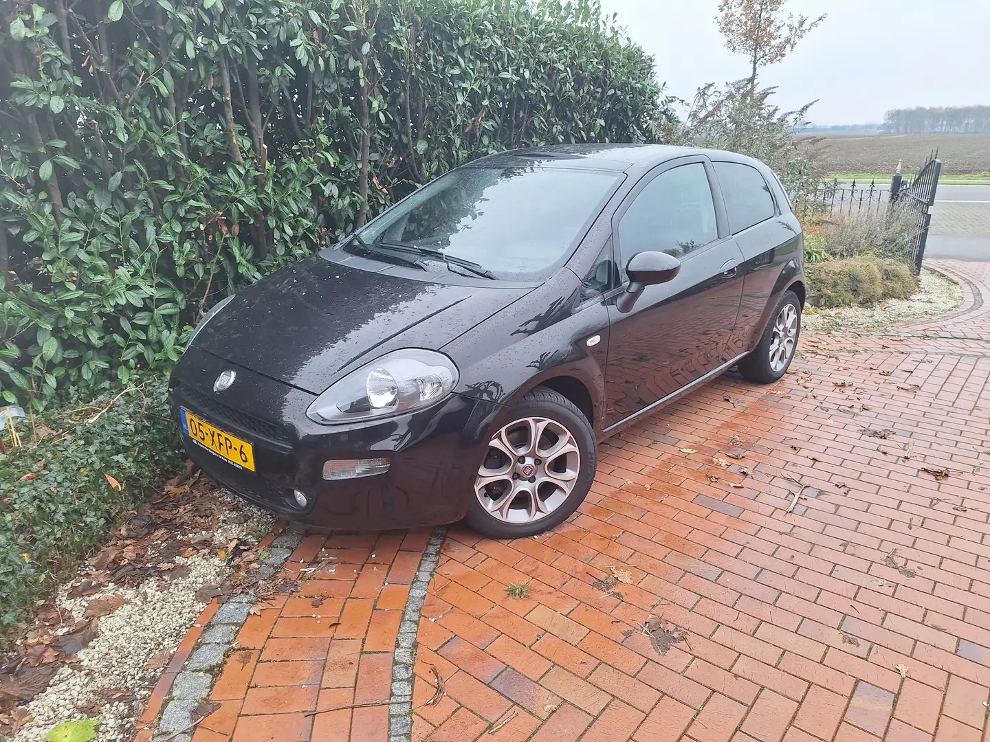Fiat Punto Punto 1.3 M-Jet Lounge Zwart - 1