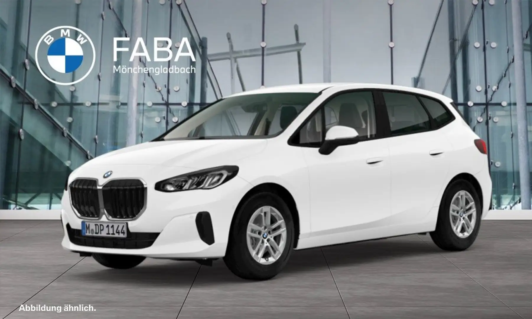 BMW 218 i Active Tourer DAB Parkassistent Shz Weiß - 1
