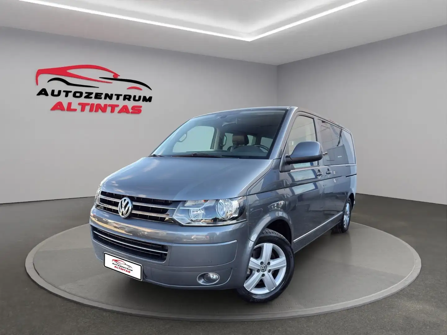 Volkswagen T5 Multivan *179PS*NAVI*ESHD*StHz*LEDER*AHK*RFK* Grau - 1