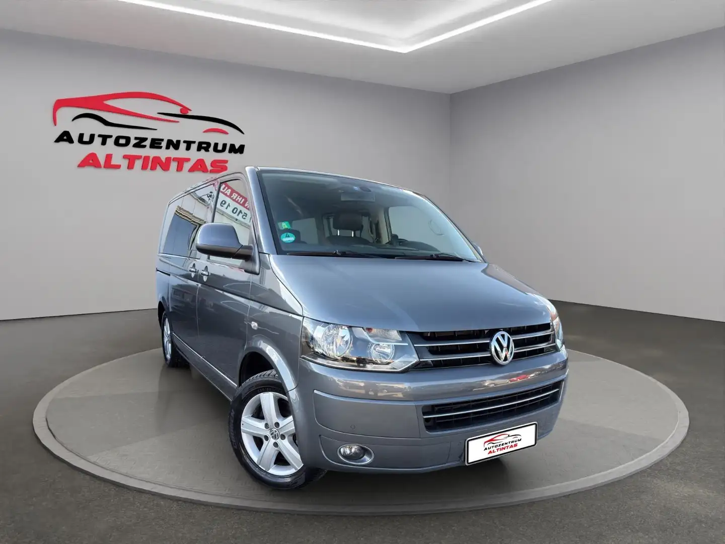 Volkswagen T5 Multivan *179PS*NAVI*ESHD*StHz*LEDER*AHK*RFK* Grau - 2