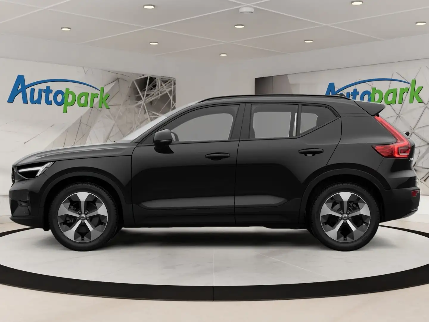 Volvo XC40 Plus, B3 Mild Hybrid, Benzin, Dark Schwarz - 2