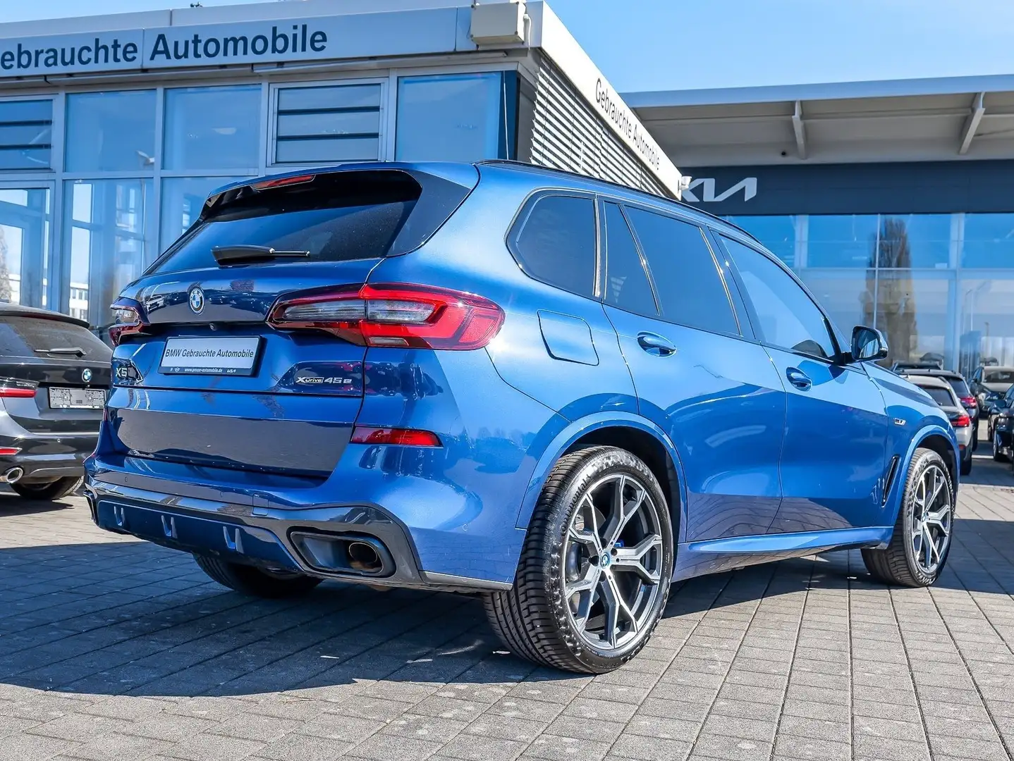 BMW X5 xDrive45e M Sport HUD PANO ACC NAVI LED DAB Blau - 2