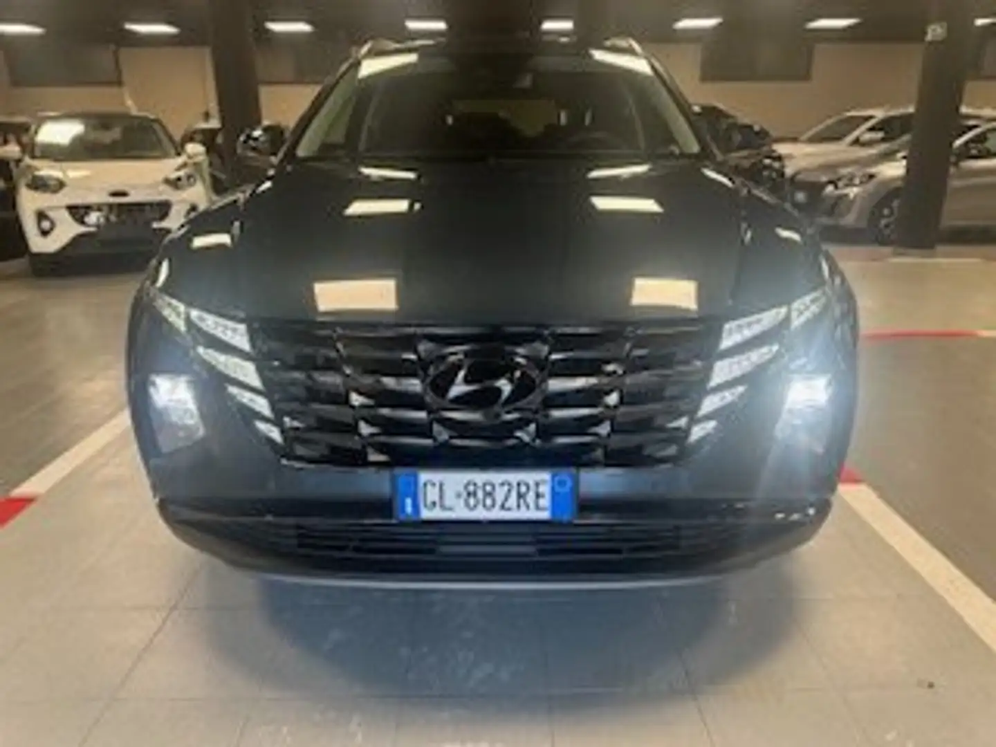 Hyundai TUCSON III 2021 1.6 hev Xtech Smart 2wd auto Grigio - 2