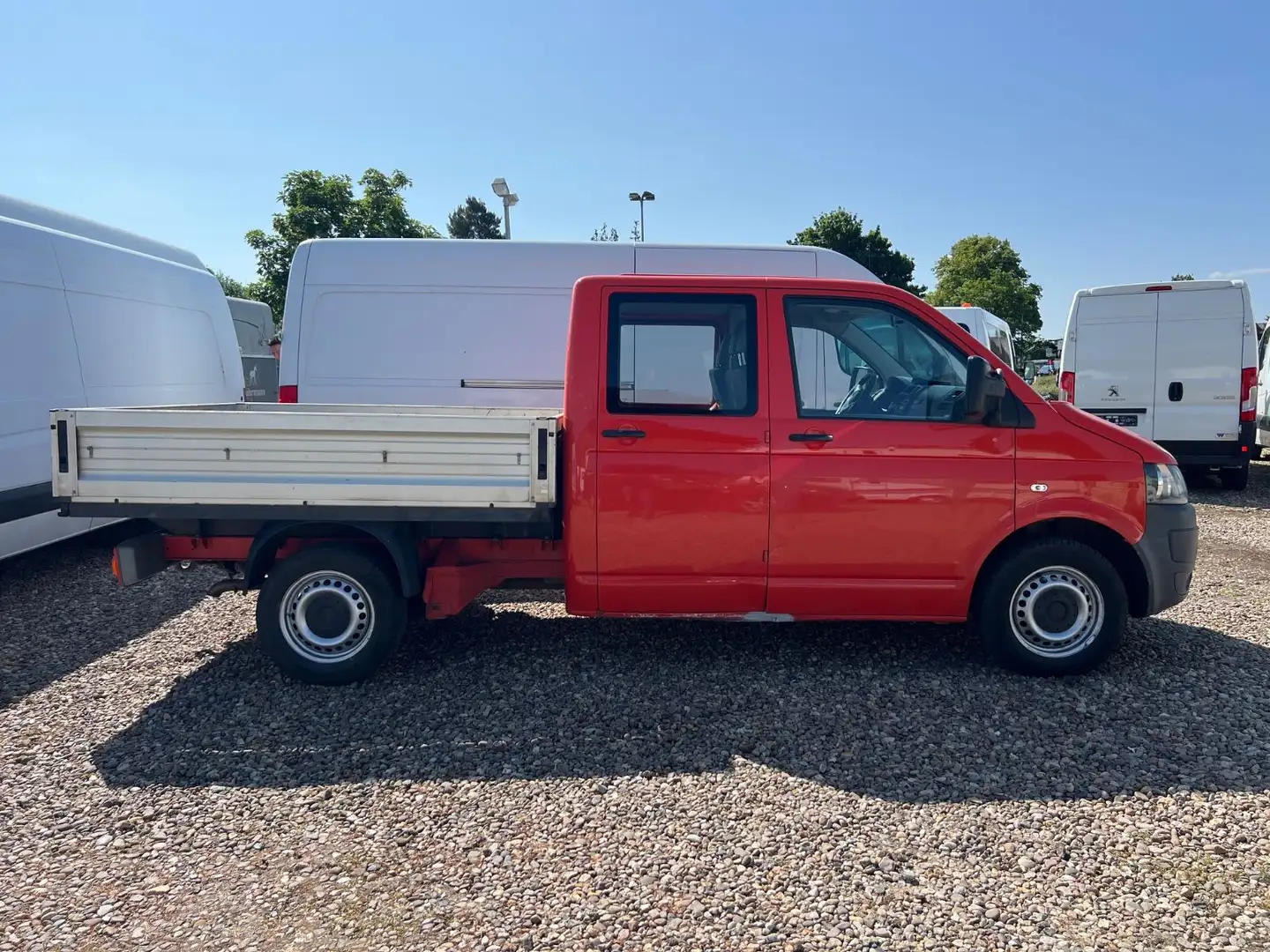 Volkswagen T5  Pritsche Doppelkabine 4Motion 4x4 Rot - 1
