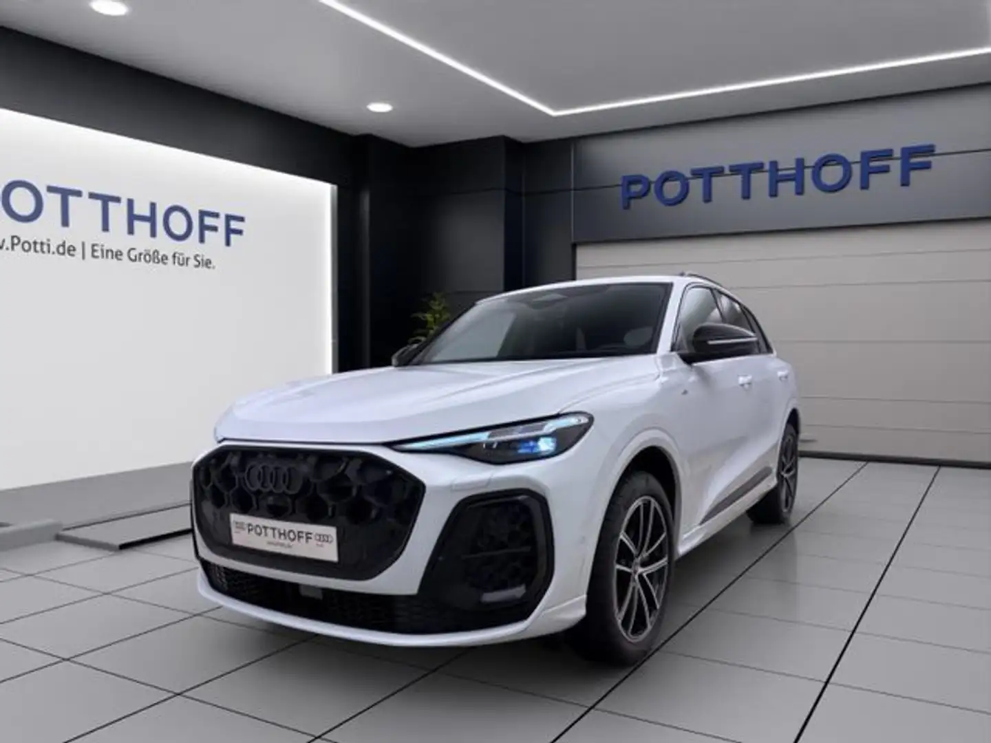 Audi Q5 TDI Q S LINE AHK MATRIX LM20 NAVI+ KLIMA Weiß - 1