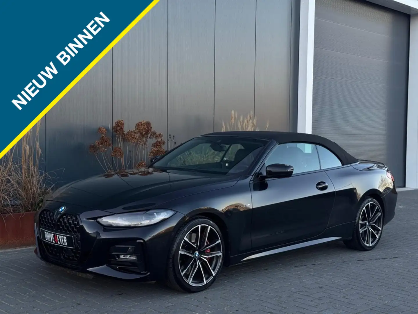 BMW 420 4-serie Cabrio 420i M PACK NEW MODEL CLIMATE NAVI Noir - 1