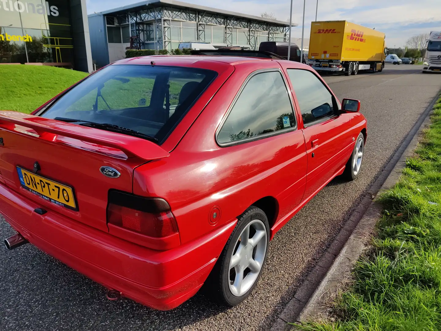 Ford Escort MK5 RS2000 Rood - 2