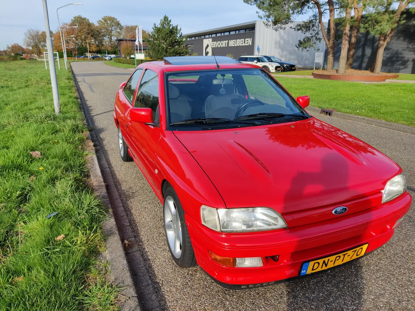 Ford Escort MK5 RS2000 Rood - 1