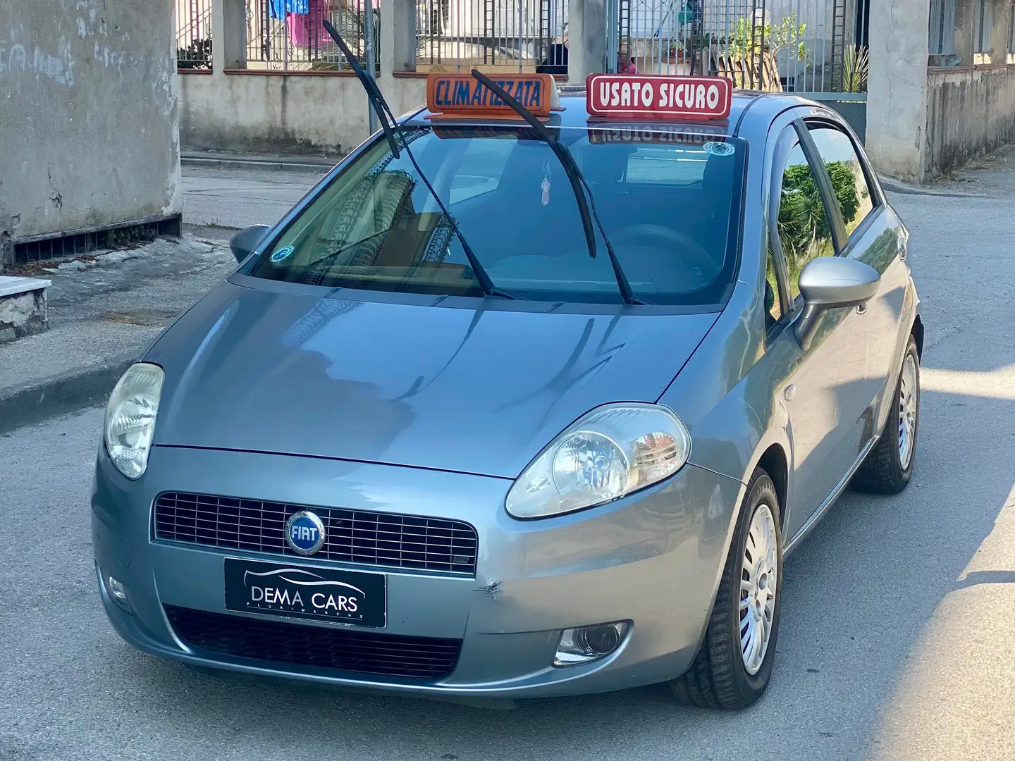 Fiat Grande Punto Grande Punto 5p 1.2 Dynamic Grigio - 2