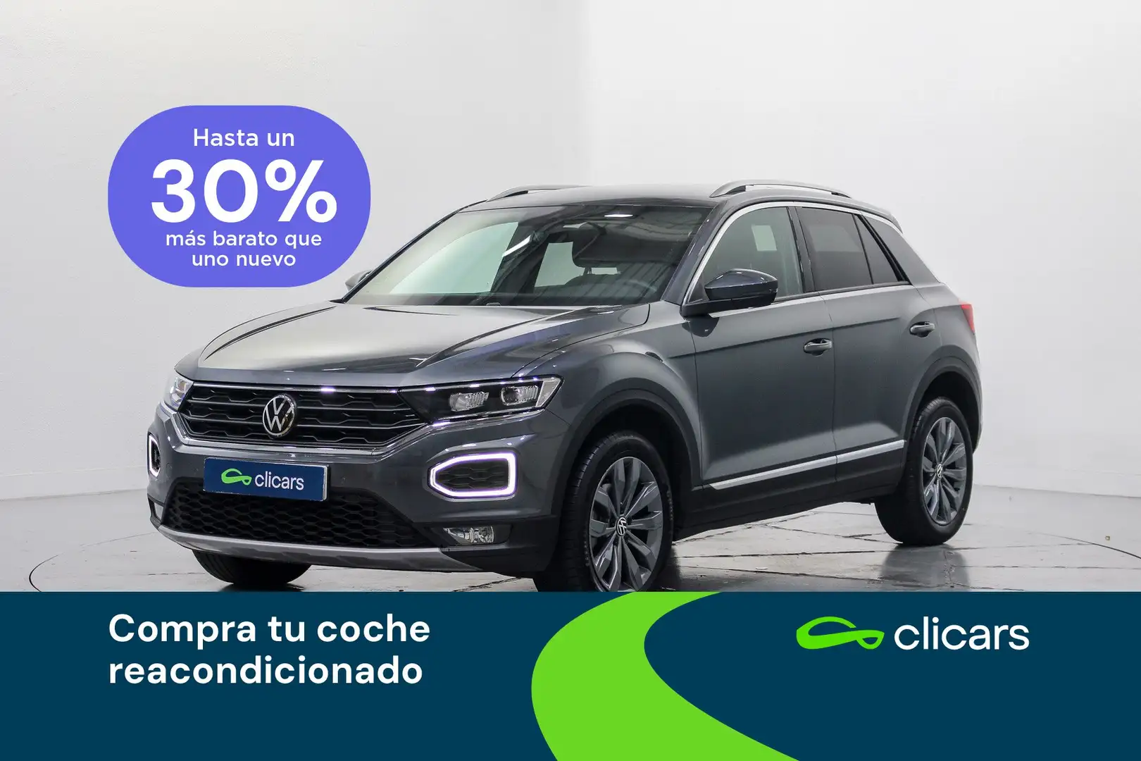 Volkswagen T-Roc 1.5 TSI Sport Gris - 1