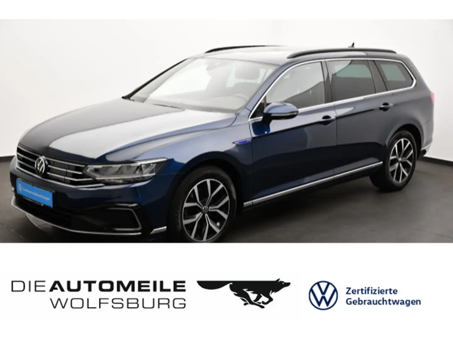 Volkswagen Passat Variant 1.4 GTE DSG Standhzg/Pano/App-Con Azul - 1