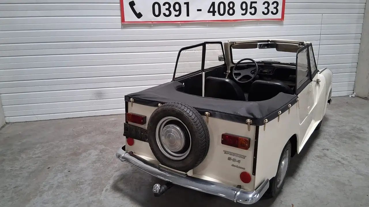 Trabant P601 Kübel Metalltüren, Leder, sehr selten, foto 5