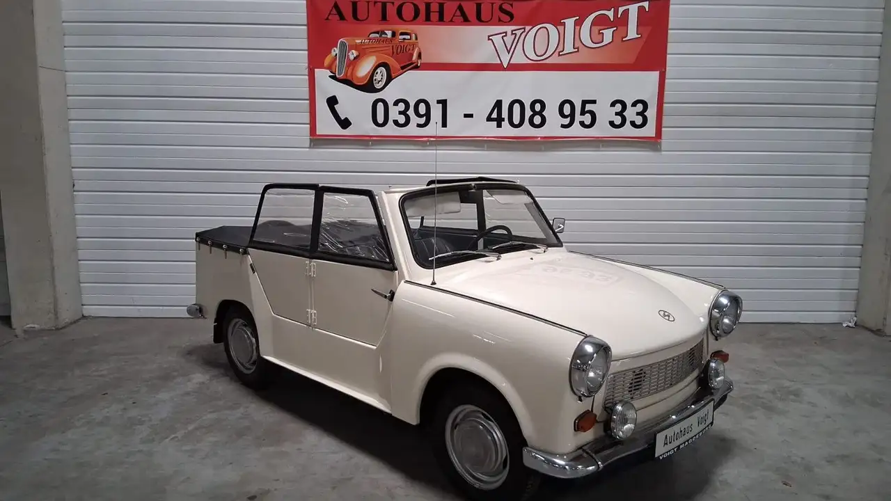 Trabant P601 Kübel Metalltüren, Leder, sehr selten, foto 2
