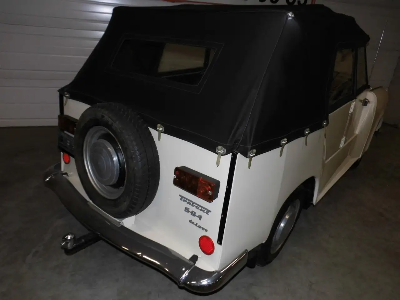 Trabant P601 Kübel Metalltüren, Leder, sehr selten, foto 12