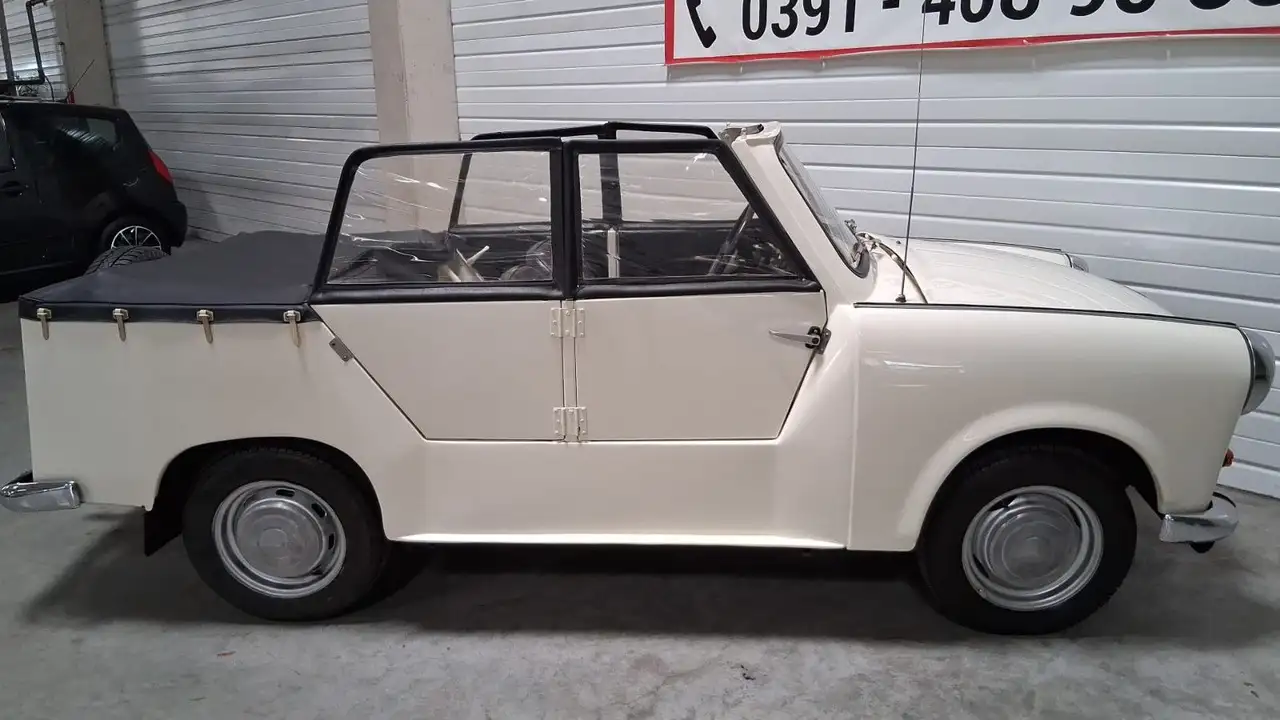 Trabant P601 Kübel Metalltüren, Leder, sehr selten, foto 6