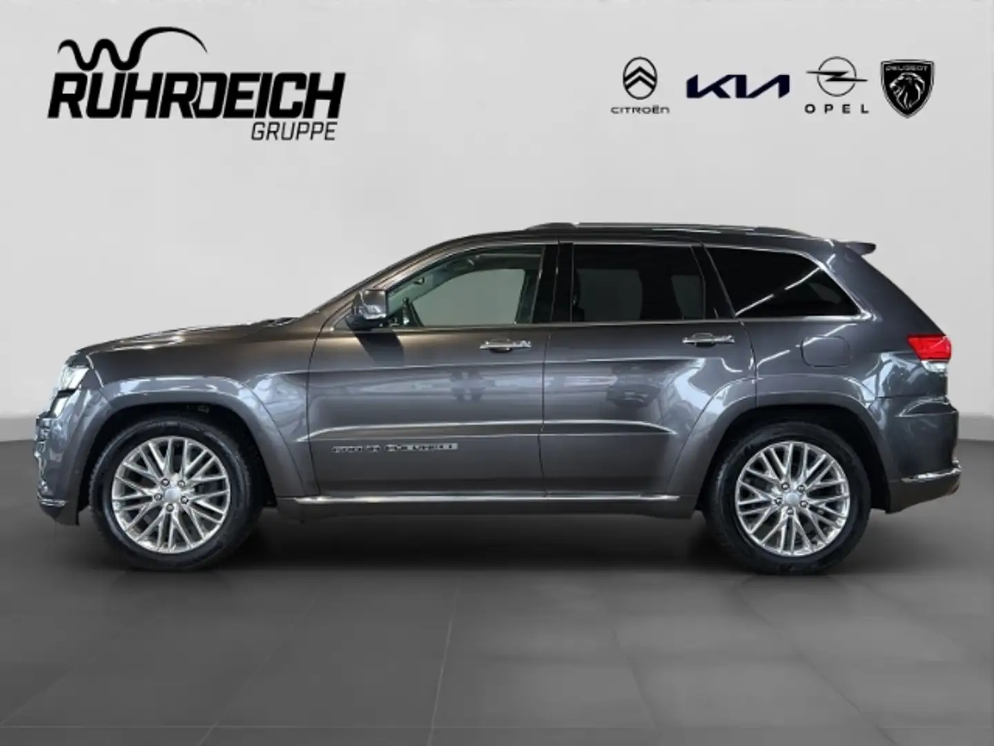 Jeep Cherokee Grand Summit LUFTFEDERUNG AHK PANODACH SHZ LHZ DIG Gris - 2