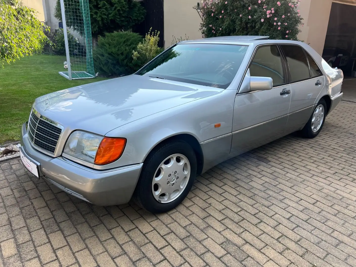 Mercedes-Benz S 320 300SE W140 1.HD/unfallfrei/Erstlack Silber - 2