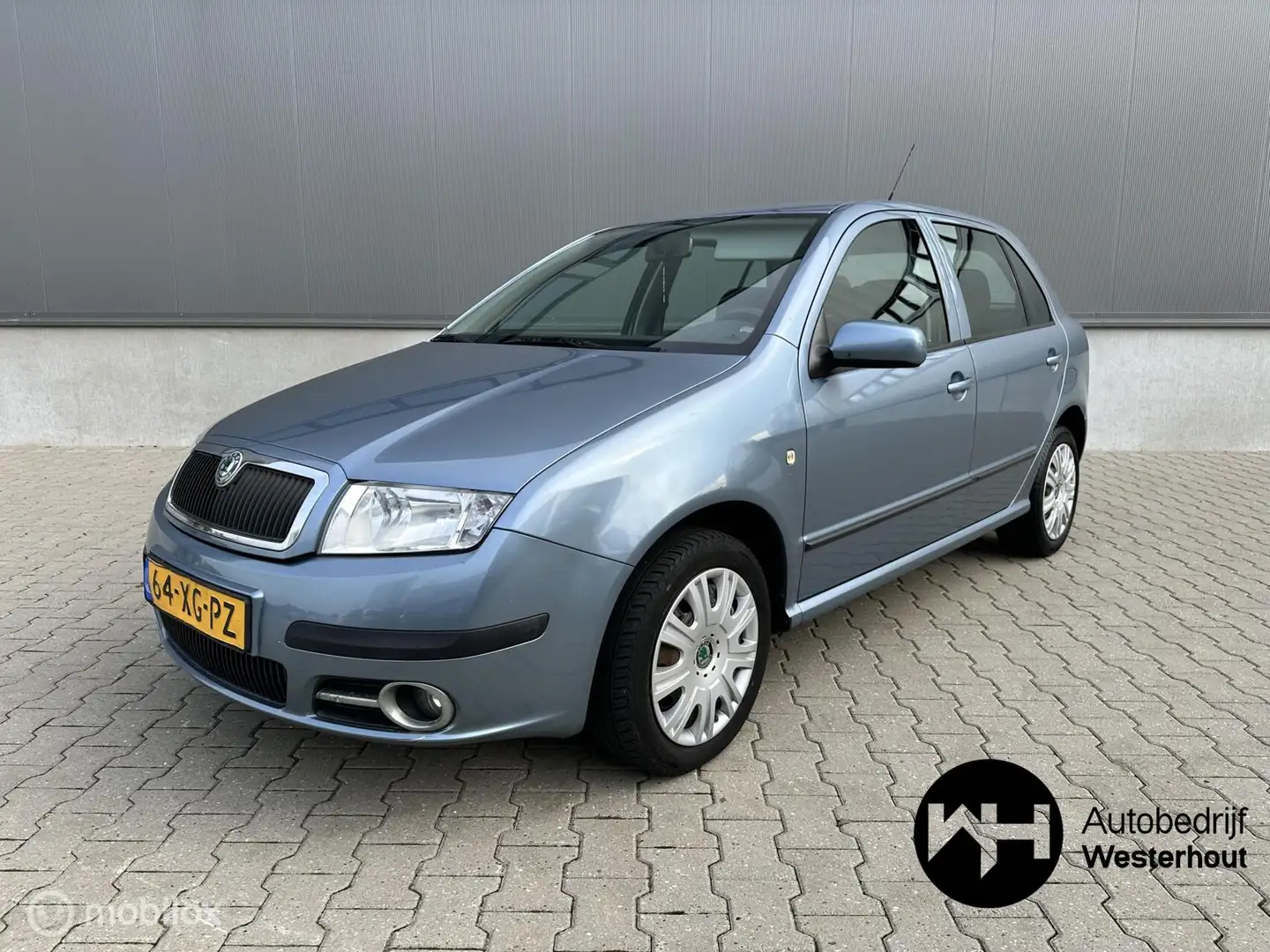 Skoda Fabia 1.4-16V Classic AIRCO Bleu - 2