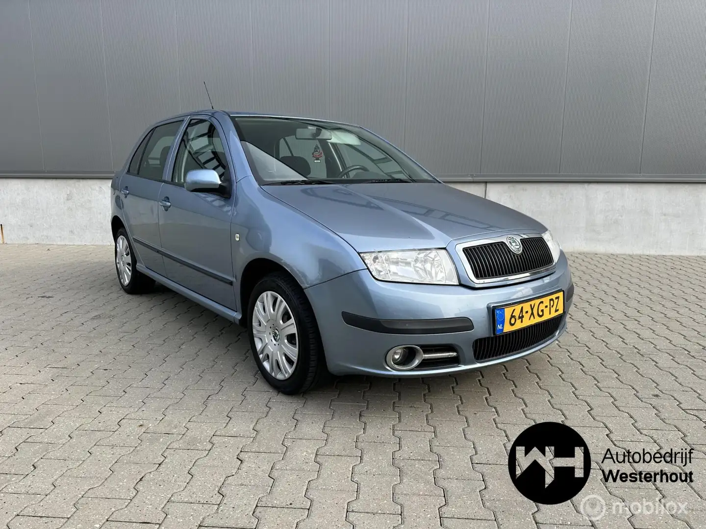 Skoda Fabia 1.4-16V Classic AIRCO Bleu - 1