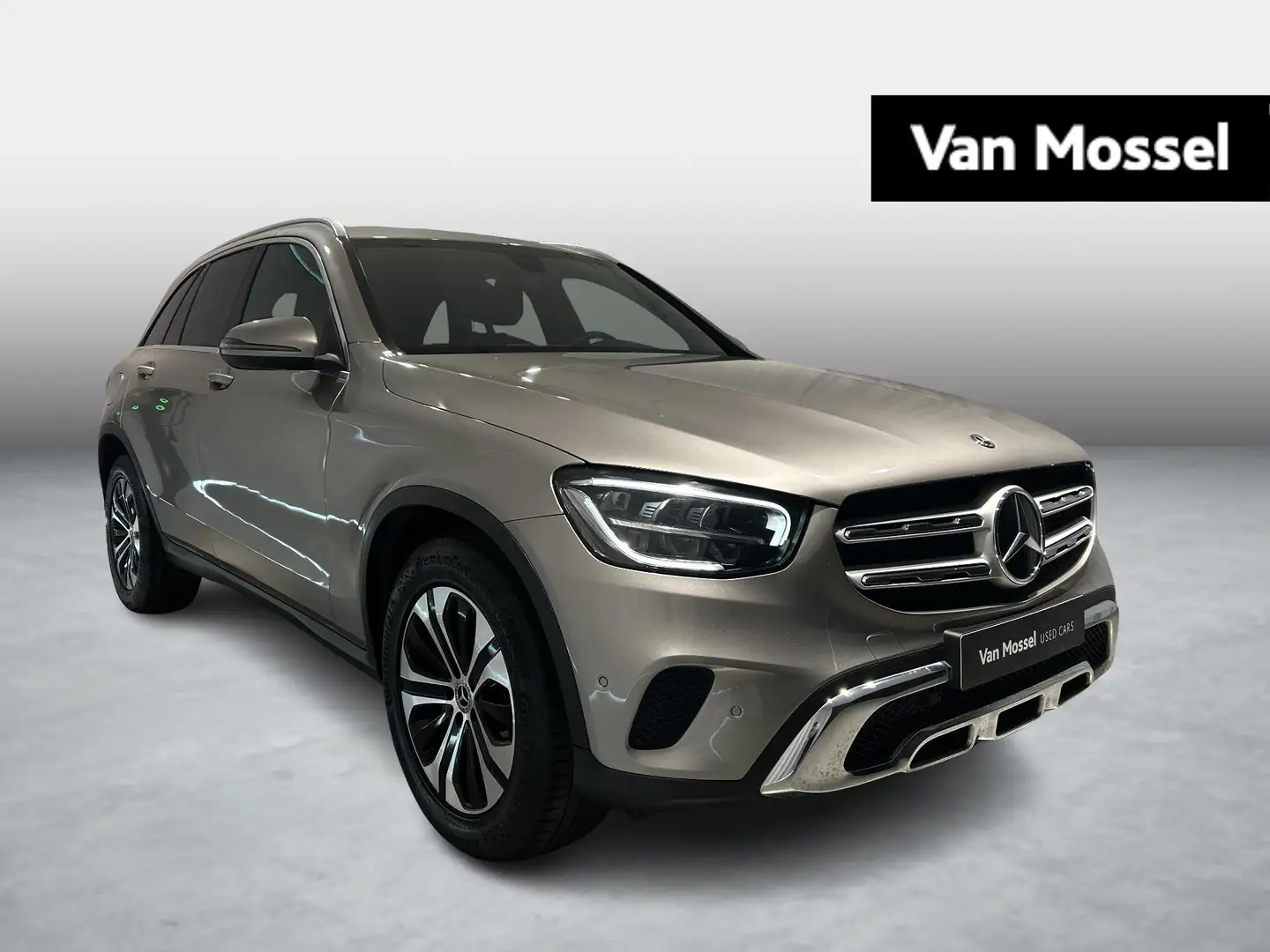 Mercedes-Benz GLC 200 d 4MATIC + LEDER + TREKHAAK + LED + CAMERA + 1y US Zilver - 1