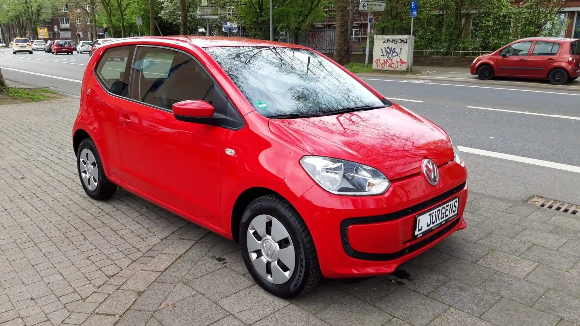 Volkswagen up! move up!-AB-69€ im Monat Finanzieren Rot - 1