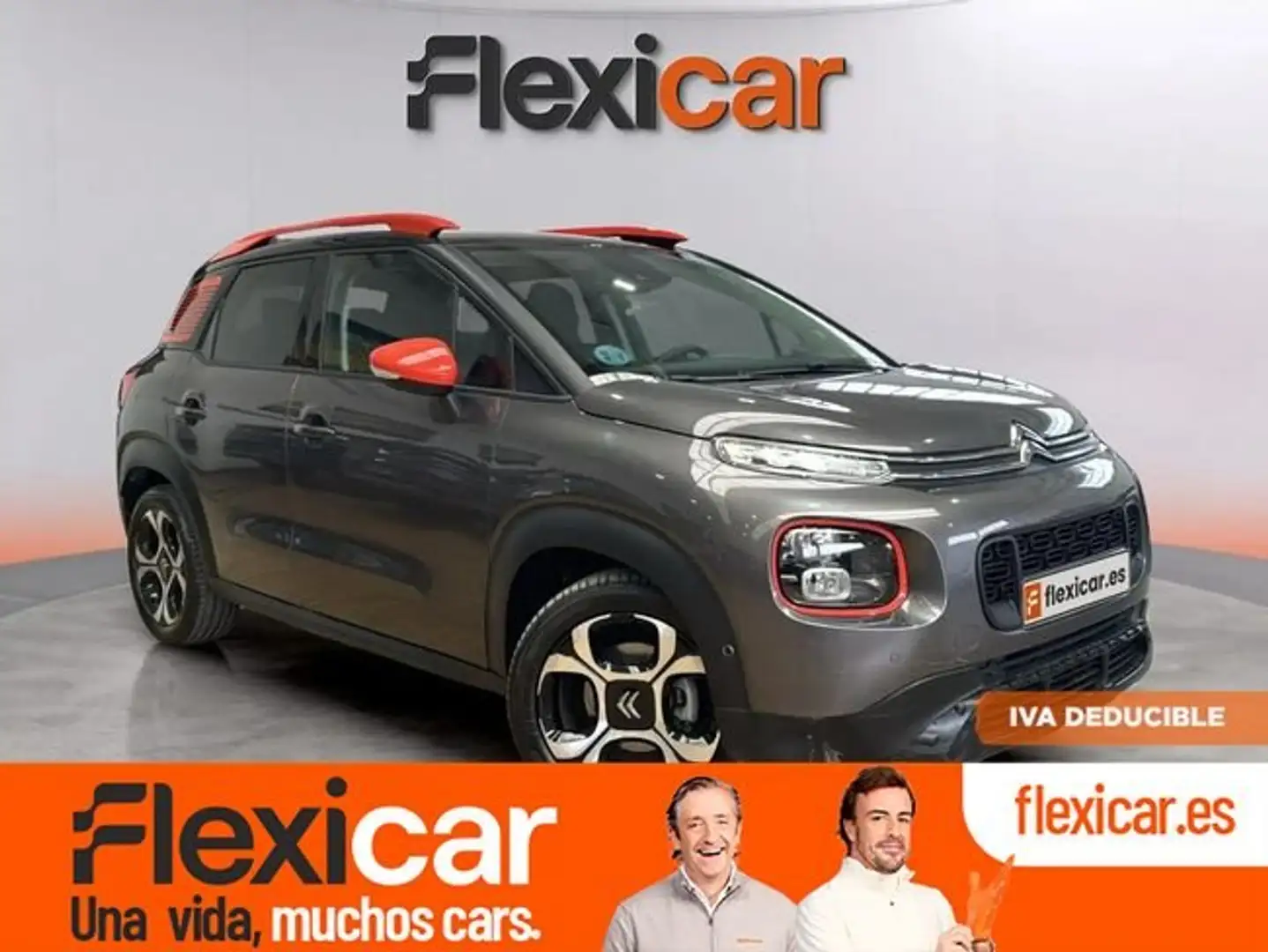 Citroen C3 Aircross BlueHDi+88kW+%28120CV%29+S%26S+EAT6+Shine Gris - 1