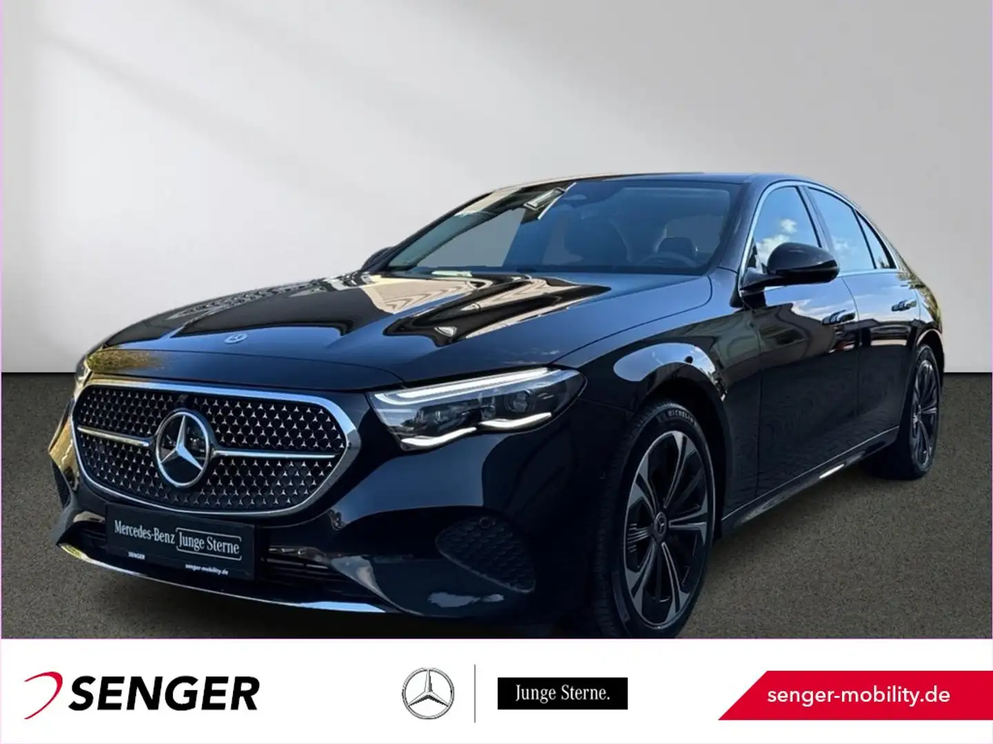 Mercedes-Benz E 400 e 4M Avantgarde Digital-Light 360°-Kamera Noir - 1