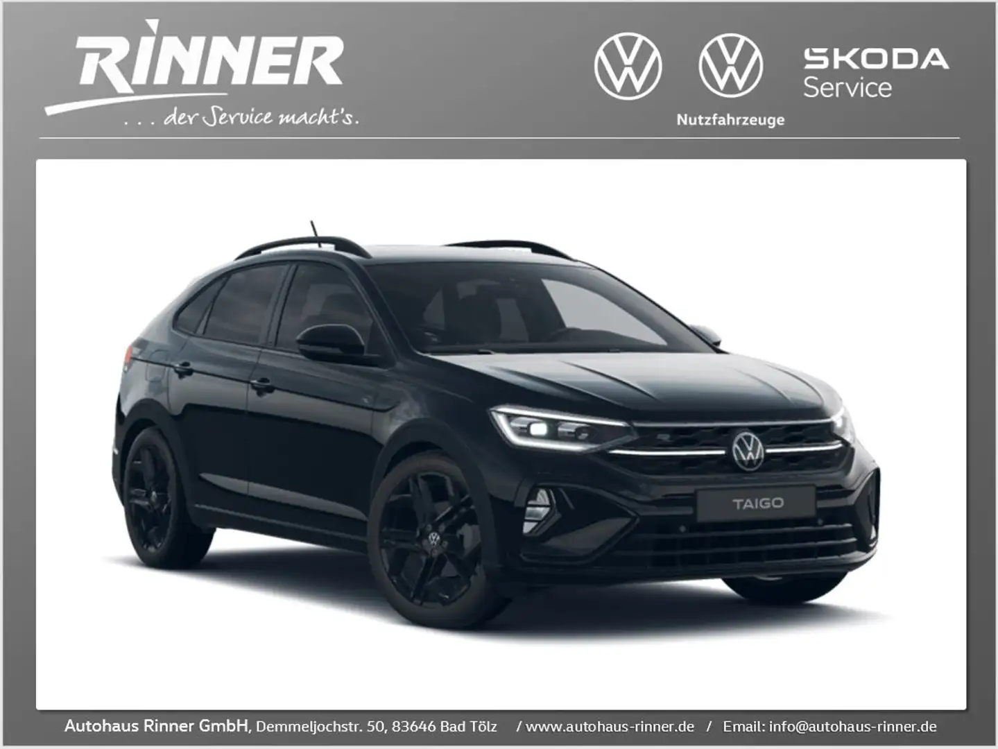 Volkswagen Taigo Taigo R-Line 1,5 l TSI OPF 110 kW (150 PS) Nero - 1