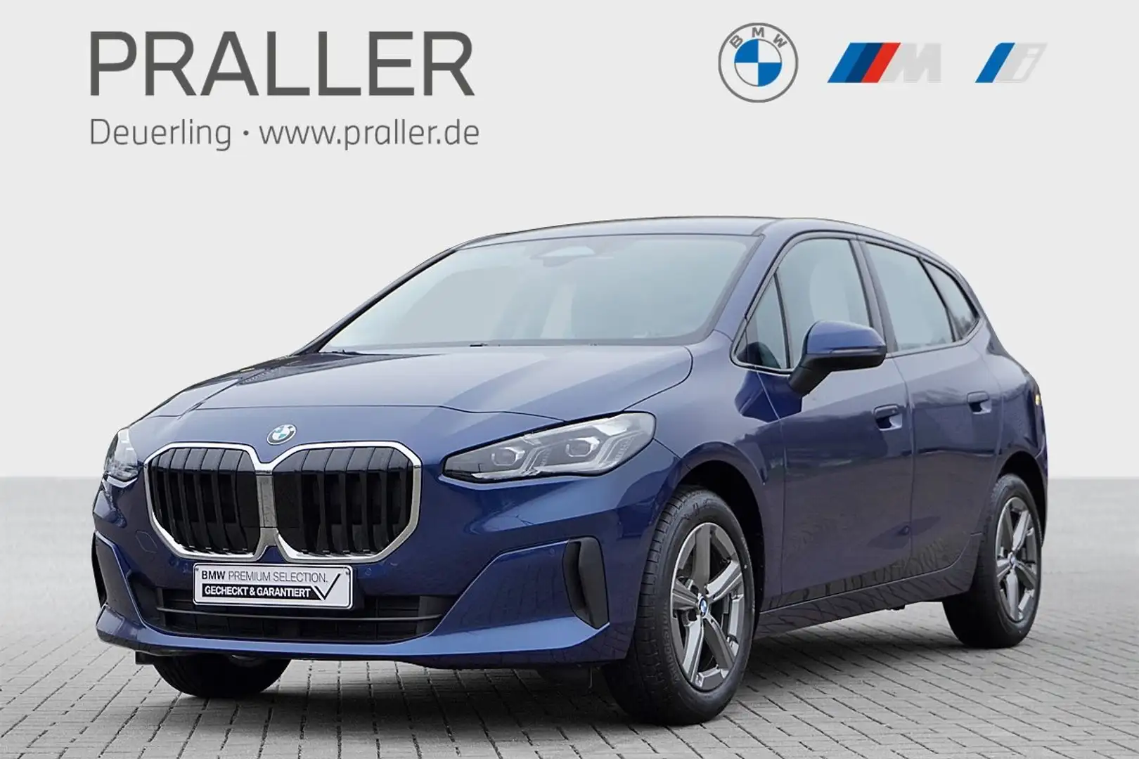 BMW 216 i Active Tourer AHK Navi Kamera Automatik LED 17" Blau - 1