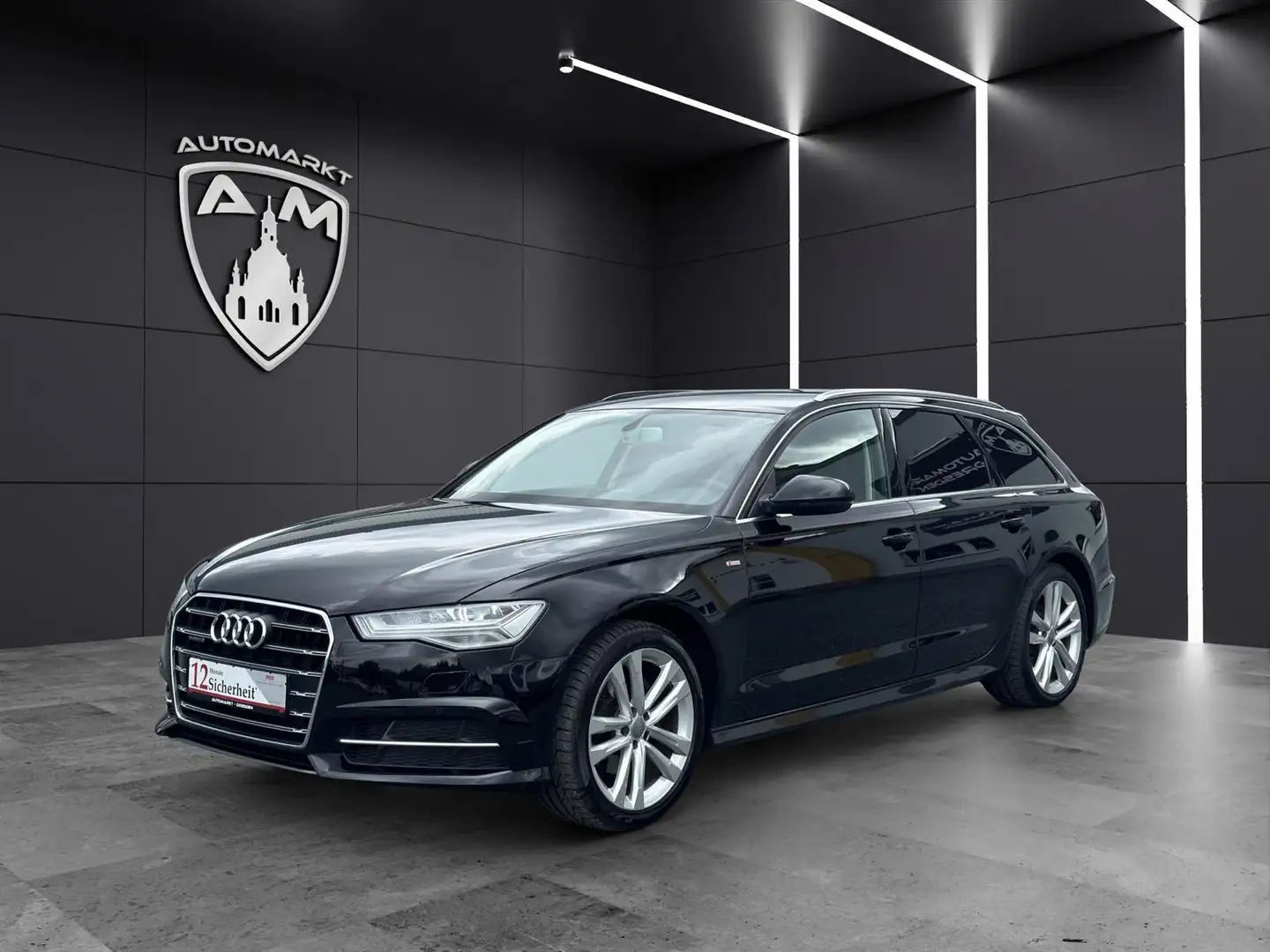 Audi A6 2.0 TDI quattro S-Line Leder*Navi*LED*Memory! Schwarz - 1