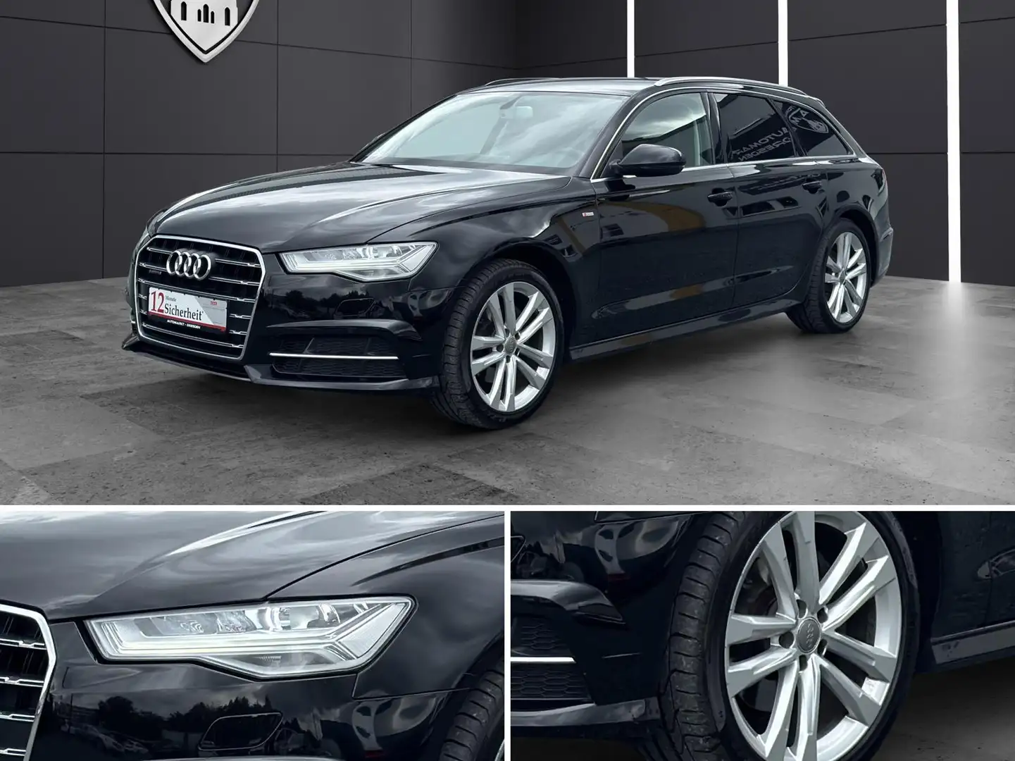 Audi A6 2.0 TDI quattro S-Line Leder*Navi*LED*Memory! Schwarz - 2
