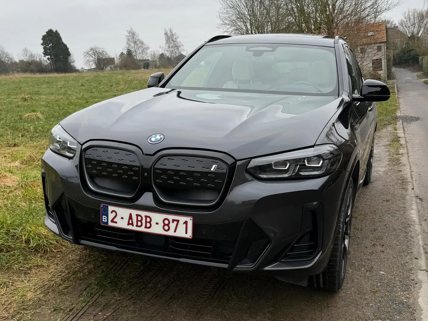 BMW iX3 iX3 80 kWh Zwart - 1