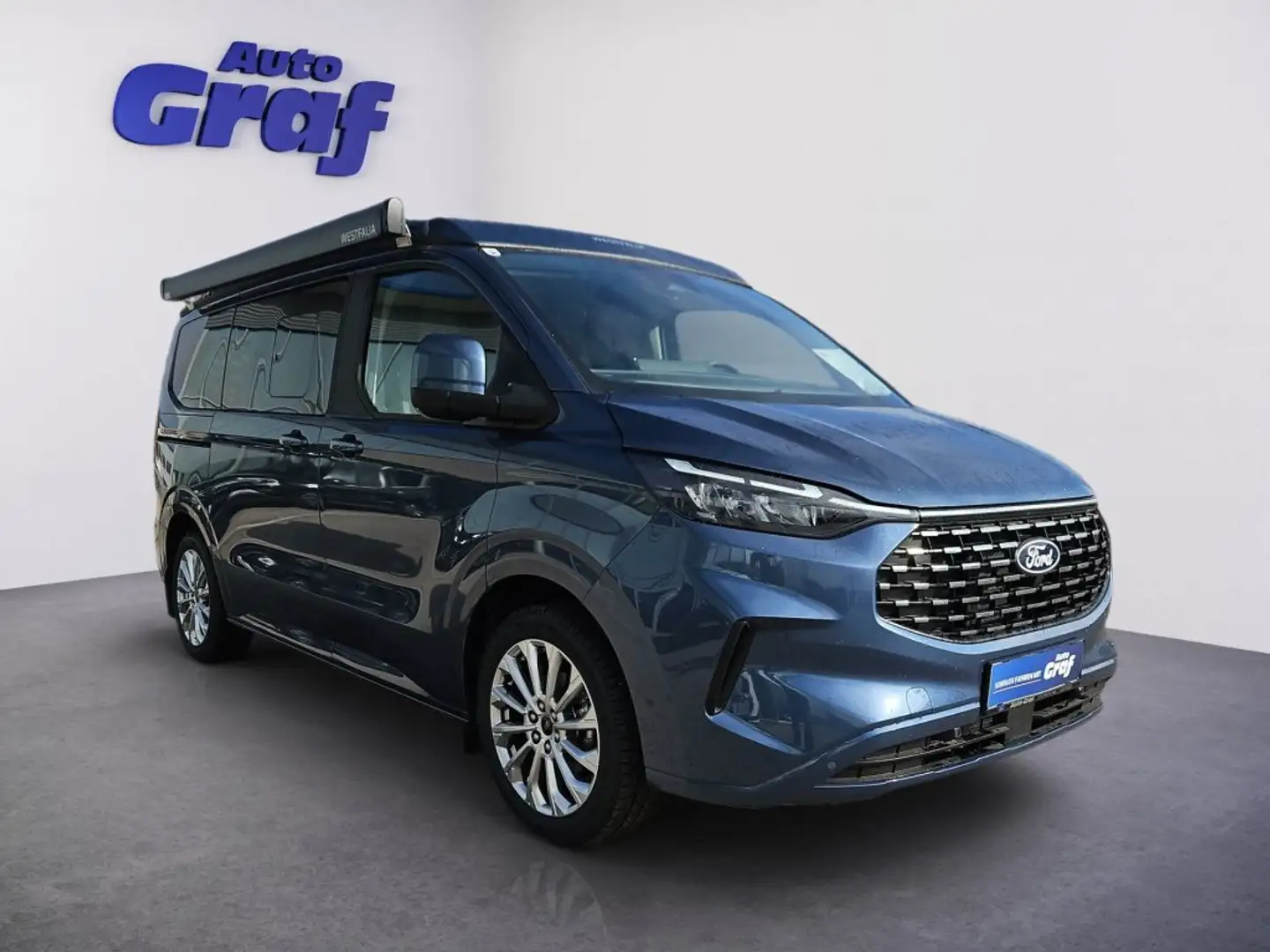 Ford Tourneo Custom Nugget Camper 2,0 EcoBlue 320 L1H1 Blau - 2