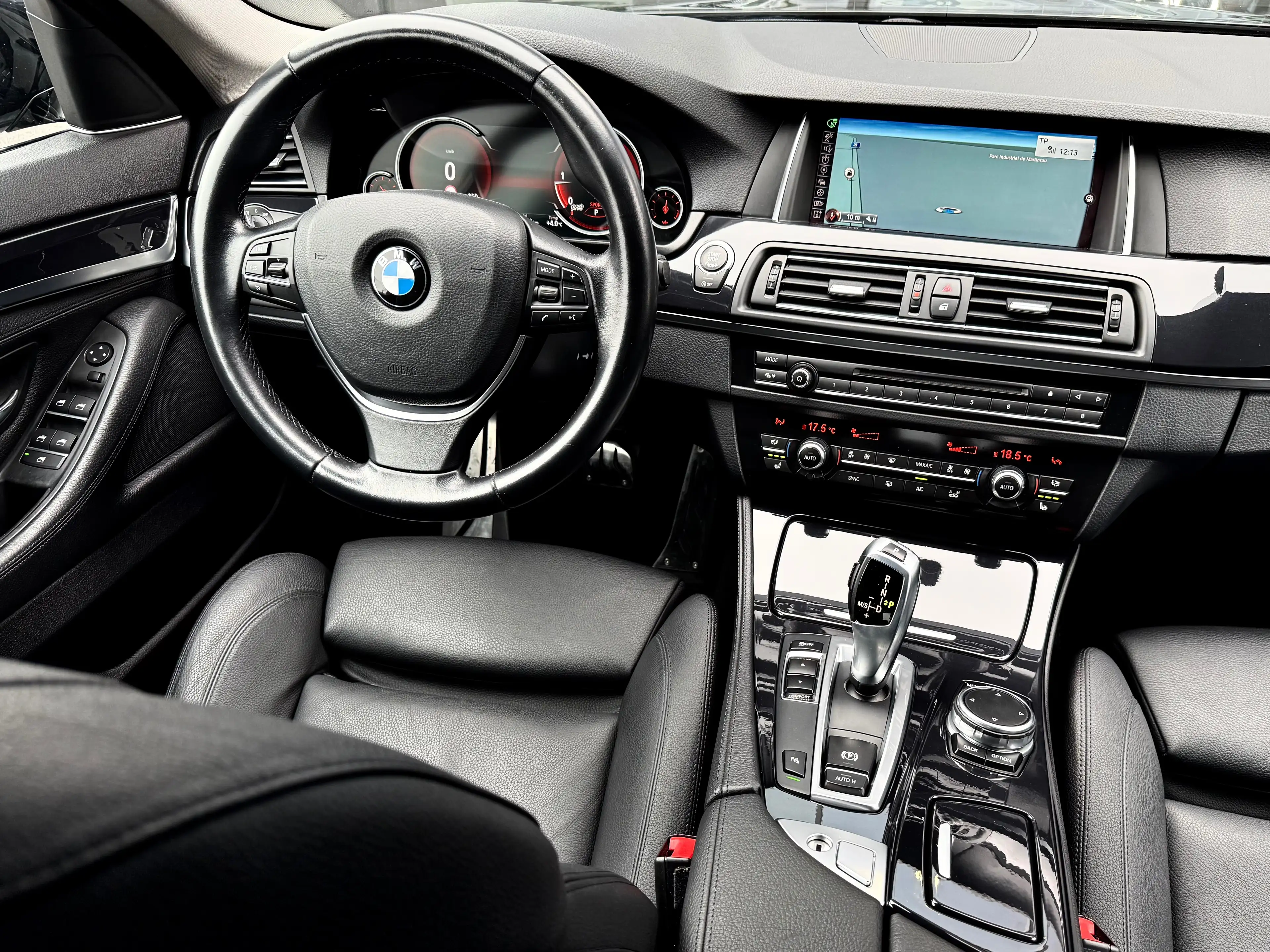 BMW 518 dA 150CV B.AUTO8 COCKPIT NAVi CUiR Bi-XENON HUD++ — photo 10