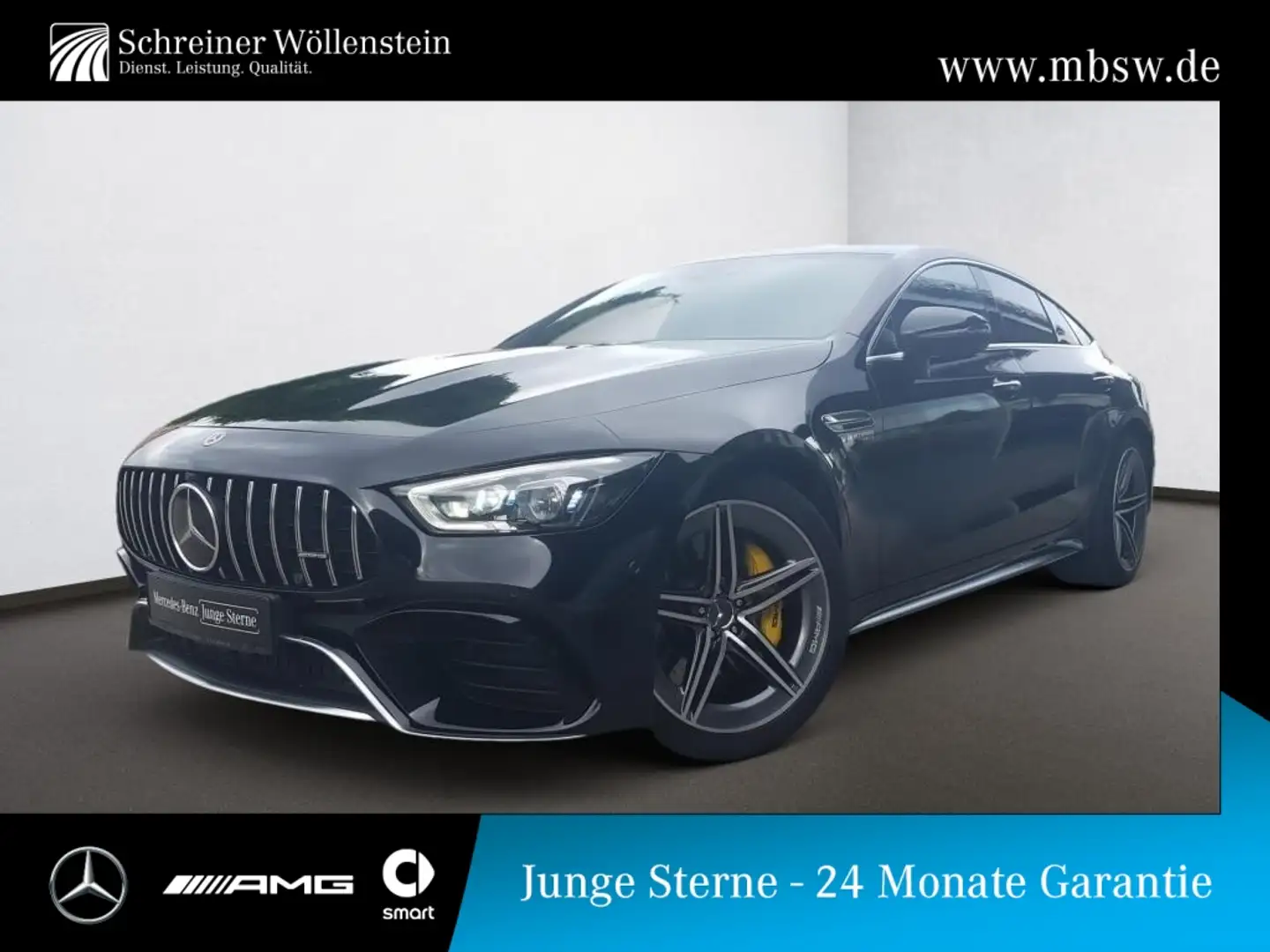 Mercedes-Benz AMG GT 63 S 4M+ *SHD*FAP*Distr*Mbeam*MBUX*RKam Schwarz - 1